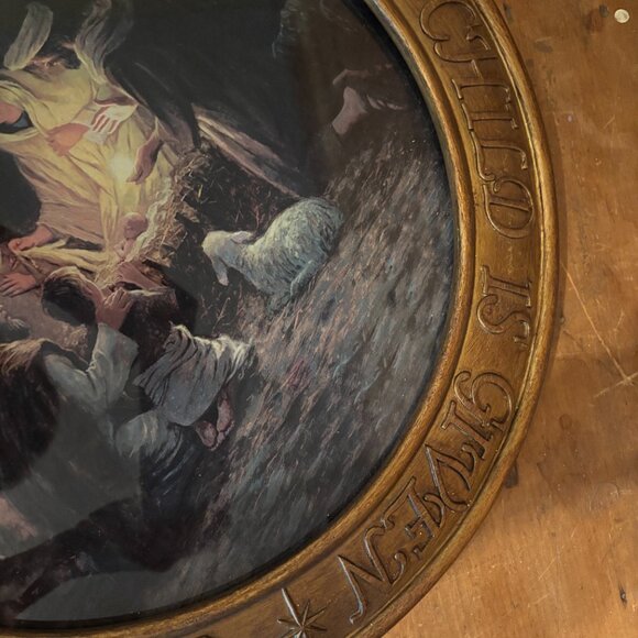 Stunning Lighted Christmas Plate - Picture 5 of 6